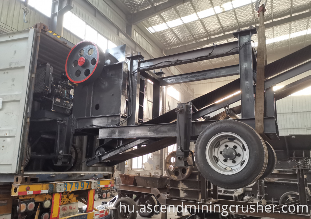 Mobile Diesel Crusher Plant 6